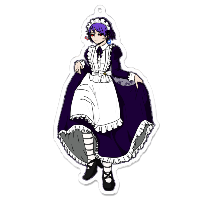 アクリルキーホルダー - 100 x 100 (mm)