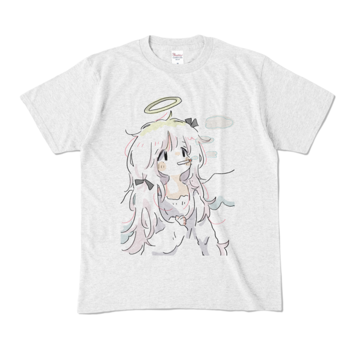 カラーTシャツ - M - アッシュ (淡色)
