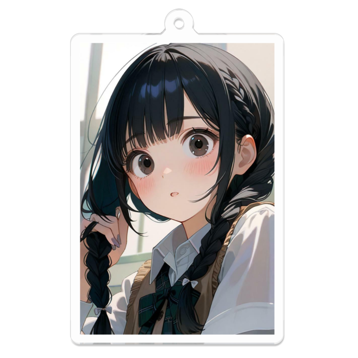 アクリルキーホルダー - 70 x 70 (mm)