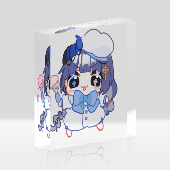 髪型三つ編みver.- 100x100mm(1)