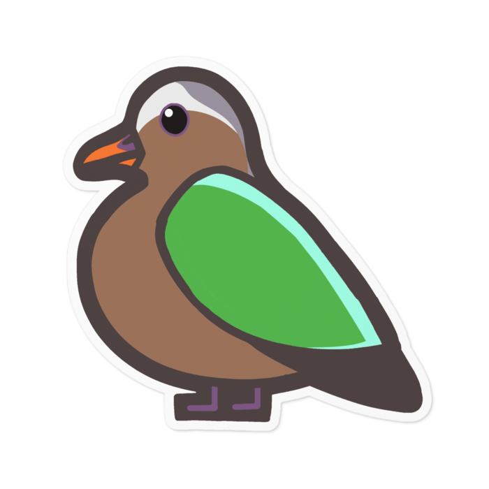 ステッカー - 100 x 100 (mm)