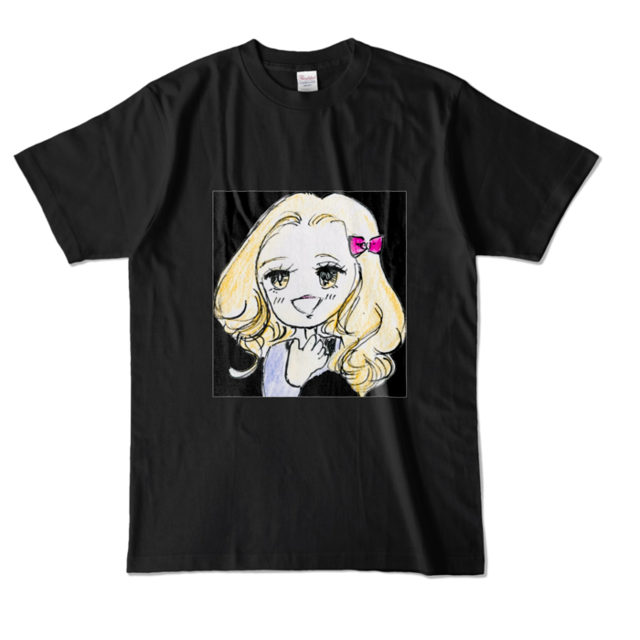 カラーTシャツ - L - ブラック (濃色)