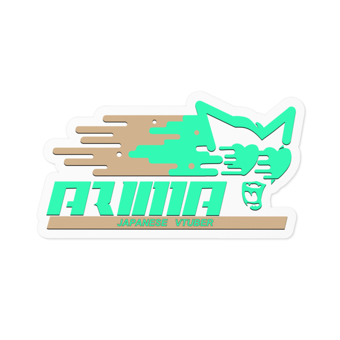 ステッカー - 100 x 100 (mm)