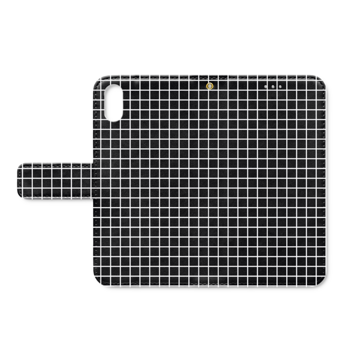 手帳型iPhoneケース - iPhone XS / X - ストラップ穴 あり
