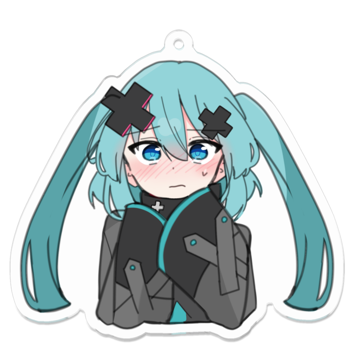 アクリルキーホルダー - 70 x 70 (mm)