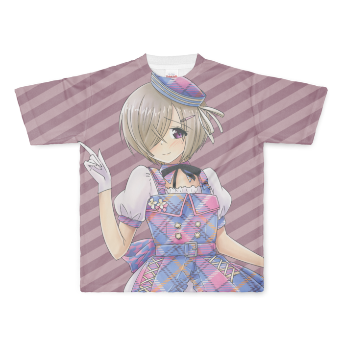 フルグラフィックTシャツ - L - 正面印刷のみ