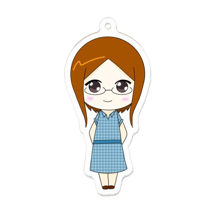 アクリルキーホルダー - 70 x 70 (mm)