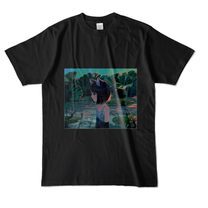 カラーTシャツ - L - ブラック (濃色)