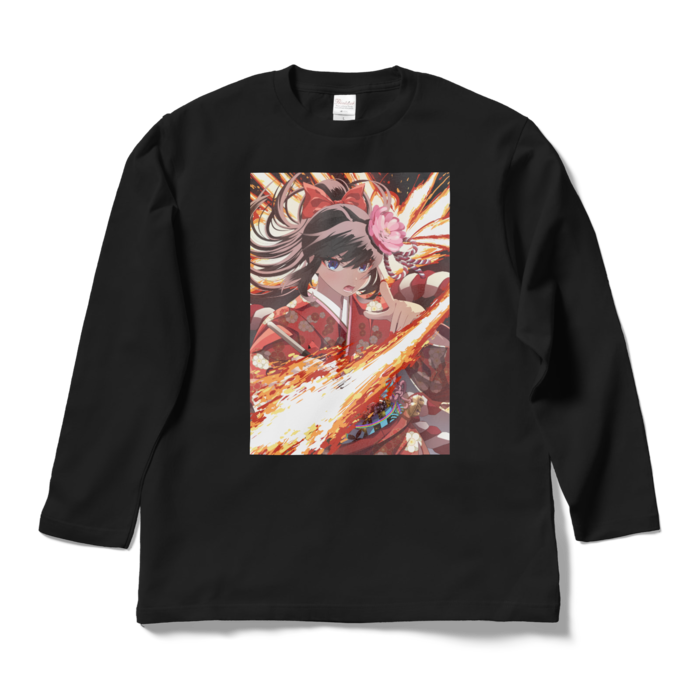 ロングスリーブTシャツ - L - ブラック