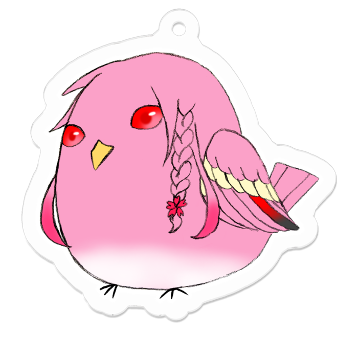 アクリルキーホルダー - 50 x 50 (mm)