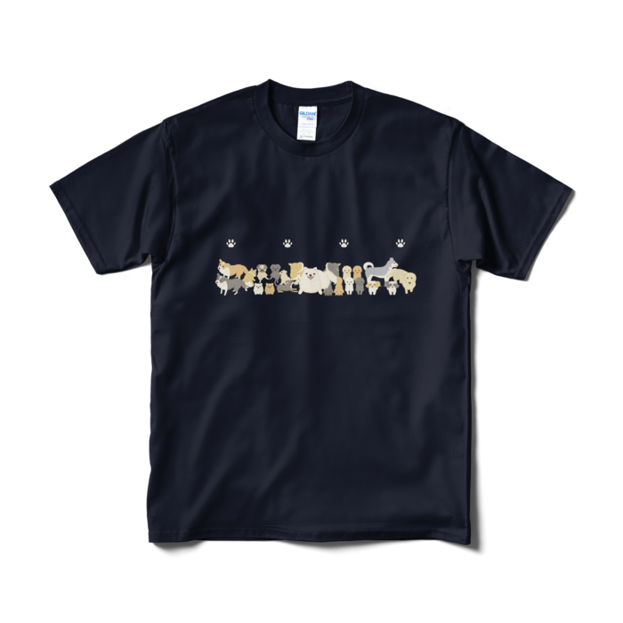 Tシャツ短納期　紺　M