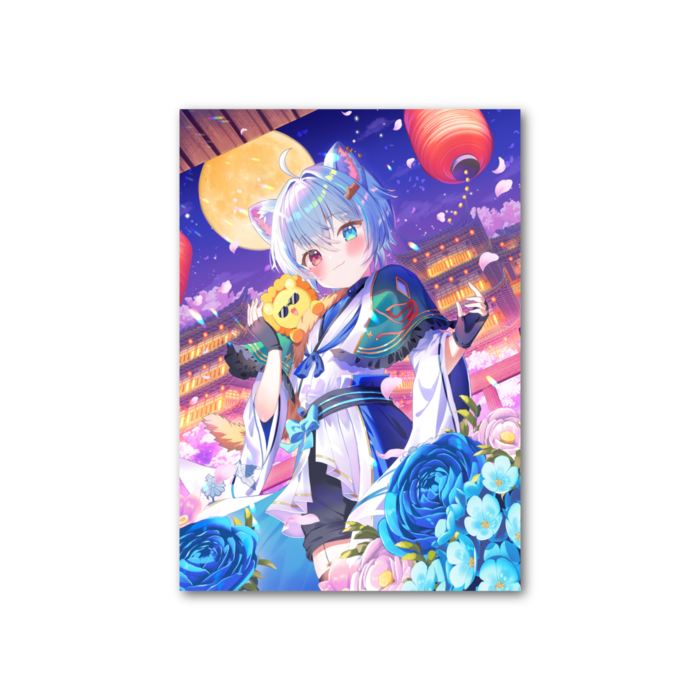 フォト風カード - 縦 - 片面