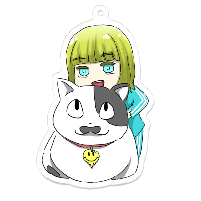 アクリルキーホルダー - 70 x 70 (mm)