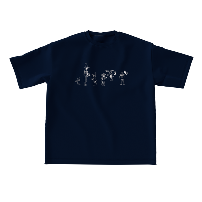 ビッグシルエットTシャツ - L - 正面(1)