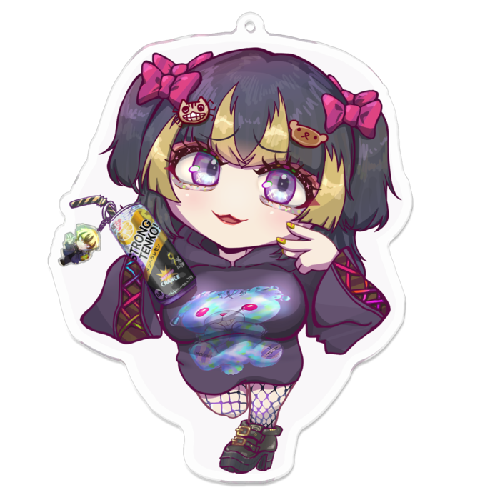 アクキー - 100x100mm(Lサイズ)