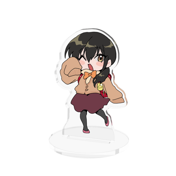 八雲まなアクリルフィギュア - 70x70mm
