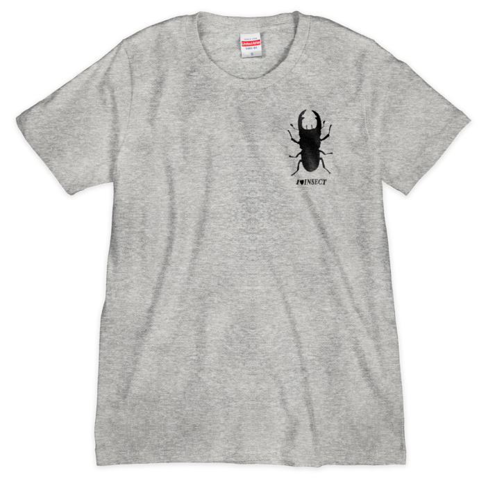 オオクワTシャツ(グレー S)