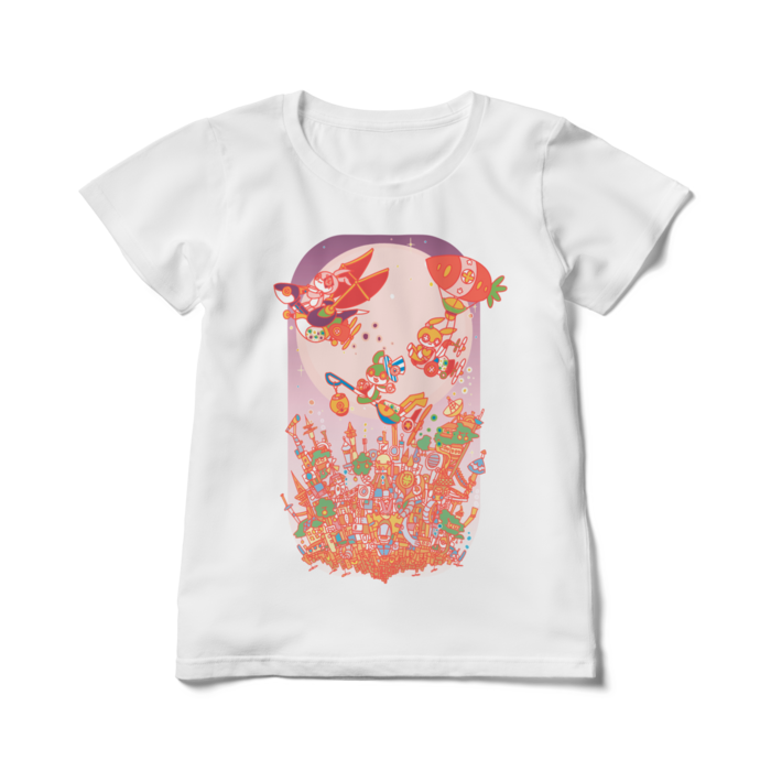 レディースTシャツ - L - 白