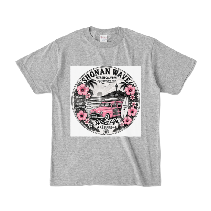 カラーTシャツ - S - 杢グレー (濃色)