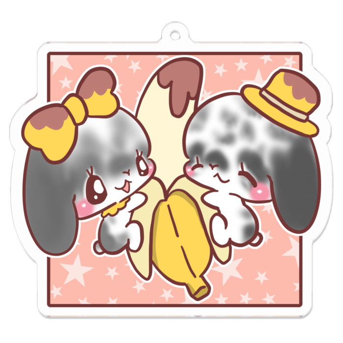 アクリルキーホルダー - 70 x 70 (mm)