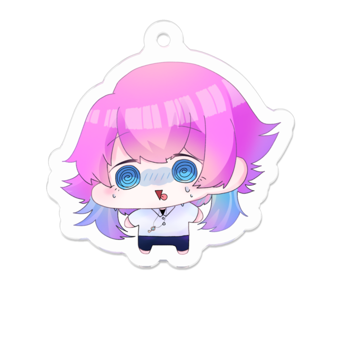 アクリルキーホルダー - 50 x 50 (mm)