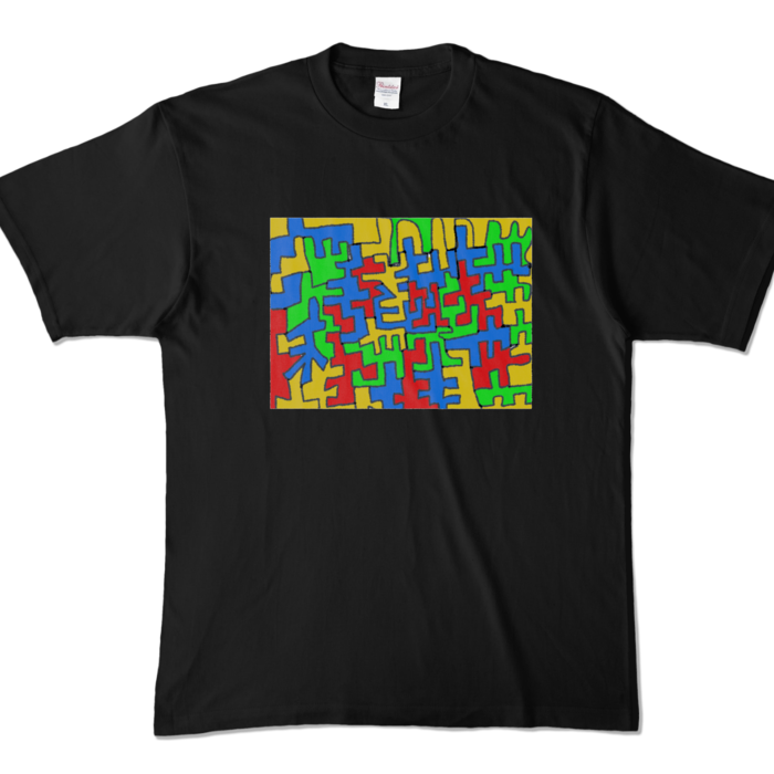 カラーTシャツ - XL - ブラック (濃色)