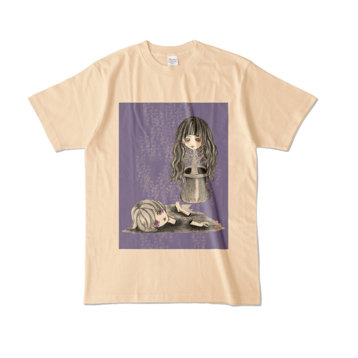 カラーTシャツ - L - ナチュラル (淡色)