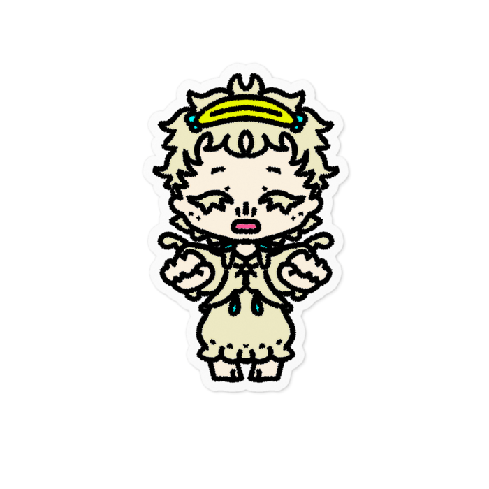 ステッカー - 100 x 100 (mm)