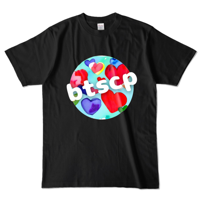 カラーTシャツ - L - ブラック (濃色)|Colored T-Shirt - L - Black (Dark)
