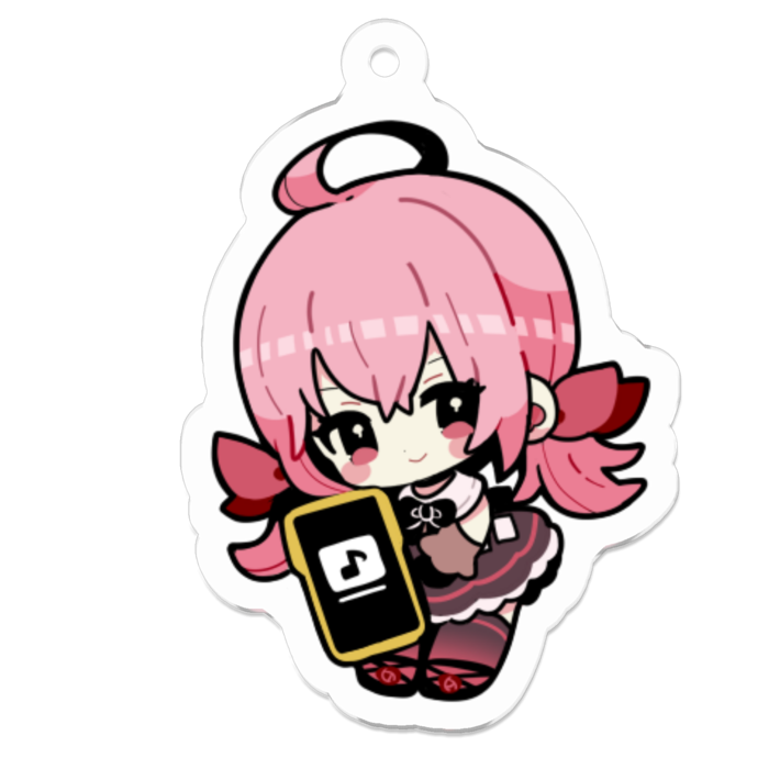 アクリルキーホルダー - 50 x 50 (mm)