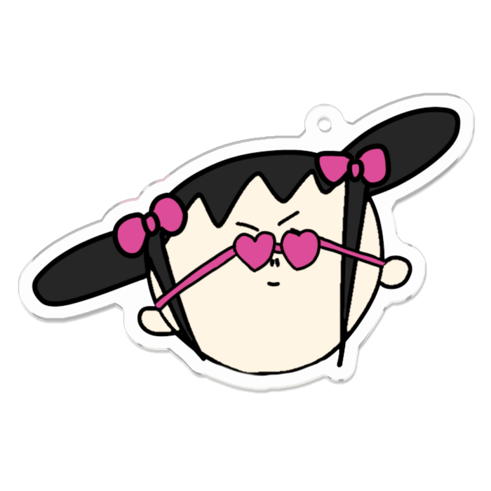 アクリルキーホルダー - 70 x 70 (mm)