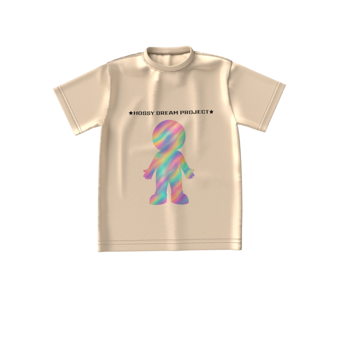 ビッグシルエットTシャツ - S - 両面／TYPE C