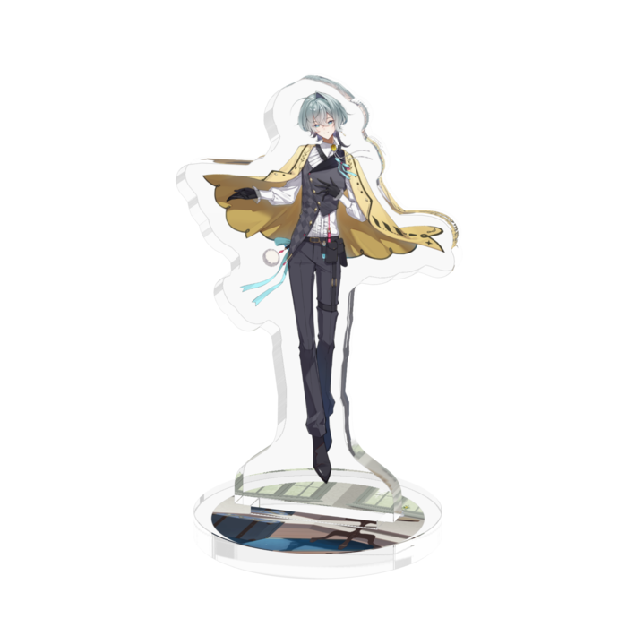 【伏せ耳】キービジュアル アクリルフィギュア - 50x50mm