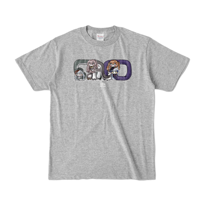 カラーTシャツ - S - 杢グレー