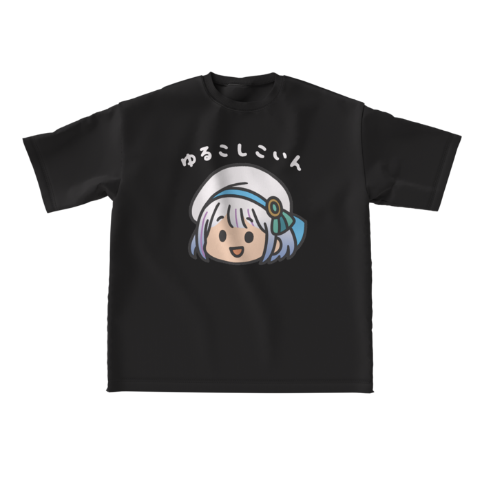 ビッグシルエットTシャツ - L - 黒色