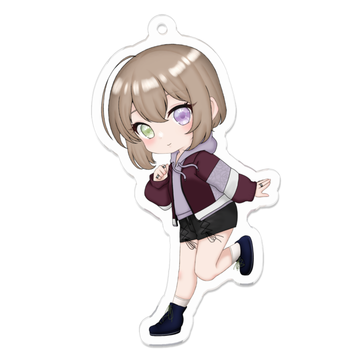 アクリルキーホルダー - 70 x 70 (mm)