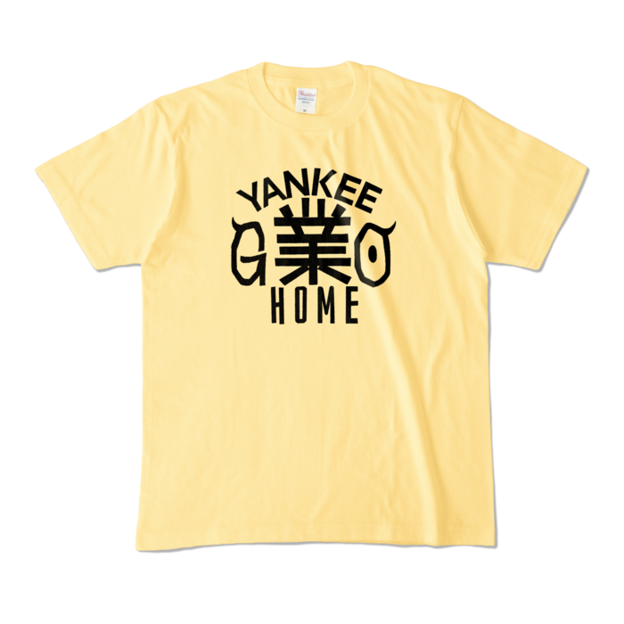カラーTシャツ - M - ライトイエロー (淡色)