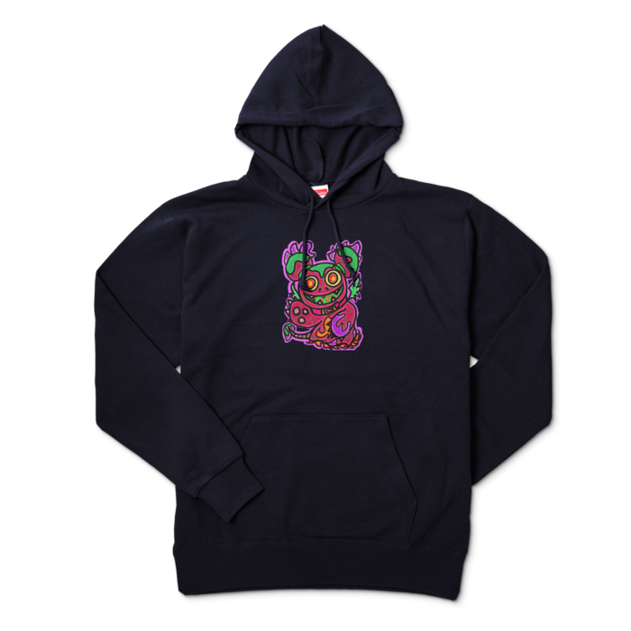 パーカー - XL - ネイビー