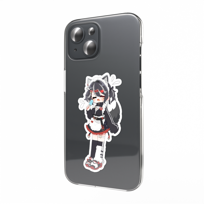 スマホステッカー（汗） - W55 × H91mm 以内