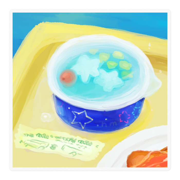 ステッカー - 100 x 100 (mm)