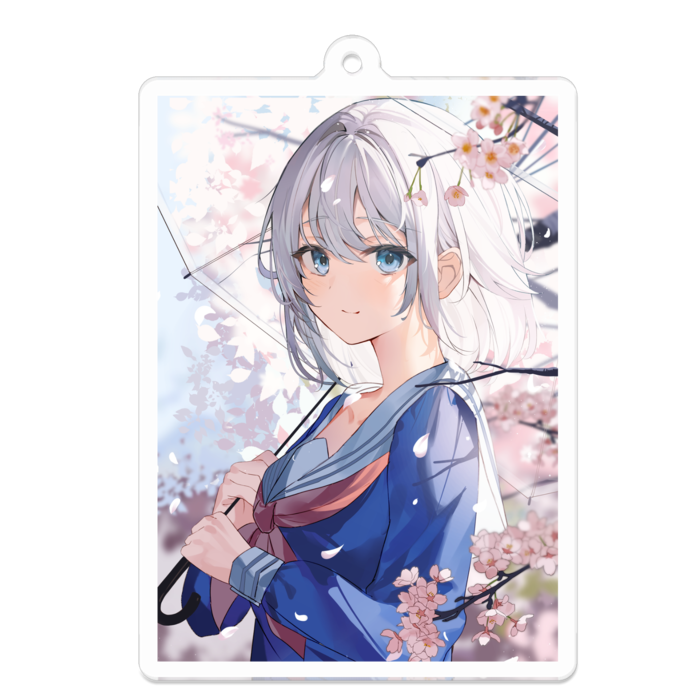 アクリルキーホルダー - 70 x 70 (mm)