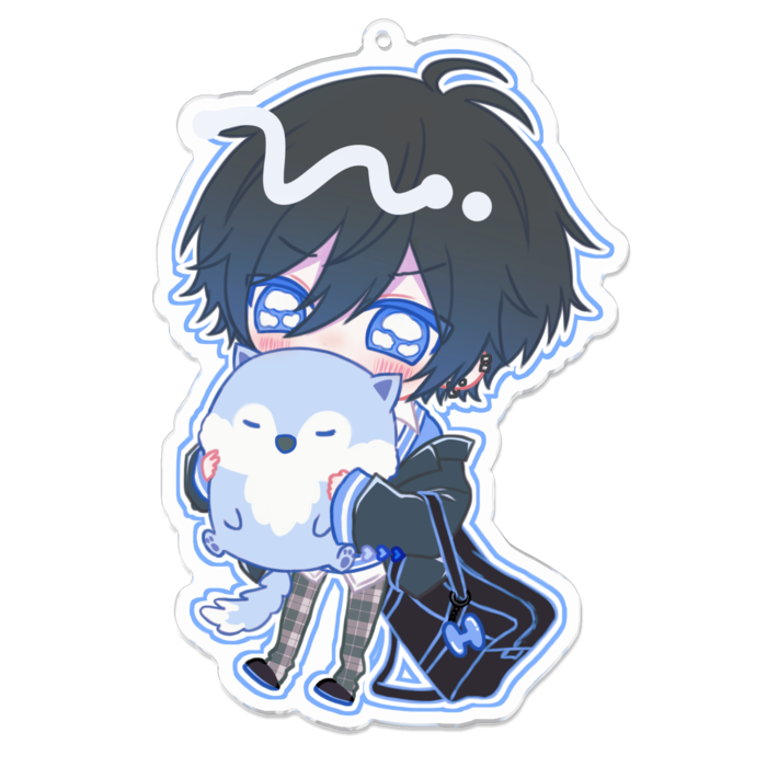 アクリルキーホルダー - 100 x 100 (mm)