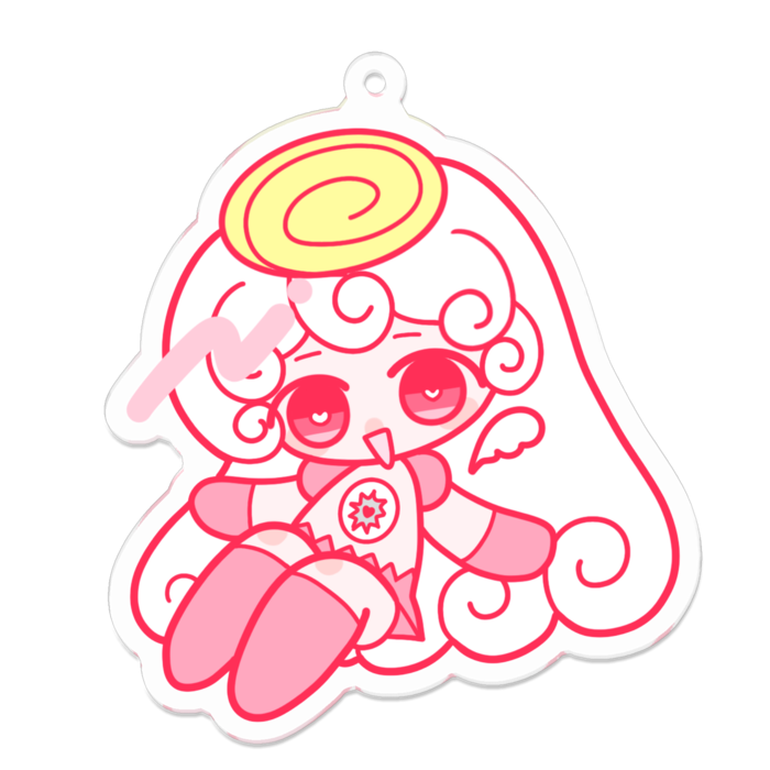 アクリルキーホルダー - 70 x 70 (mm)