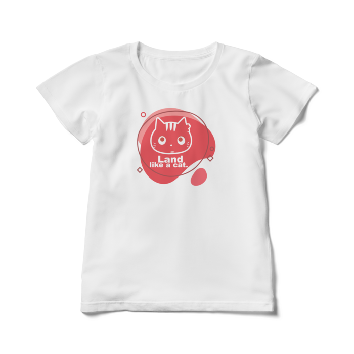 レディースTシャツ - L - 白