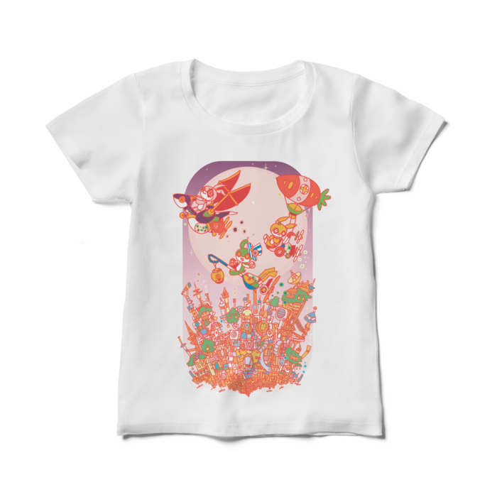 レディースTシャツ - M - 白