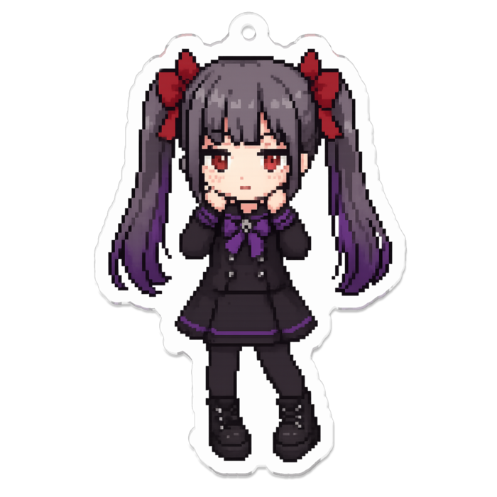 アクリルキーホルダー - 70 x 70 (mm)