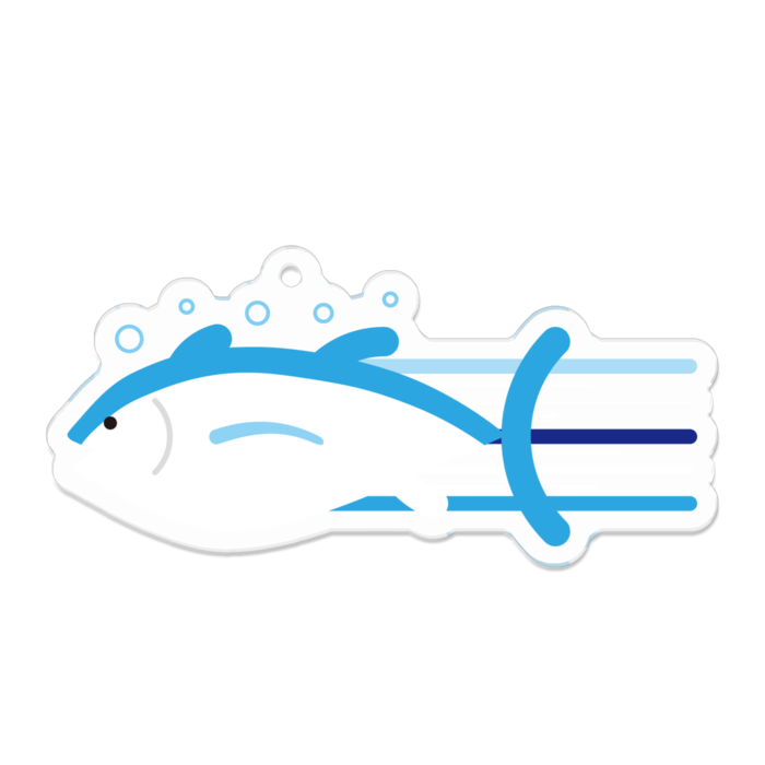 アクリルキーホルダー - 70 x 70 (mm)