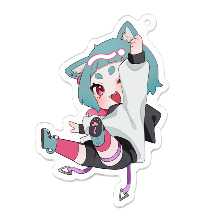 アクリルキーホルダー - 70 x 70 (mm)