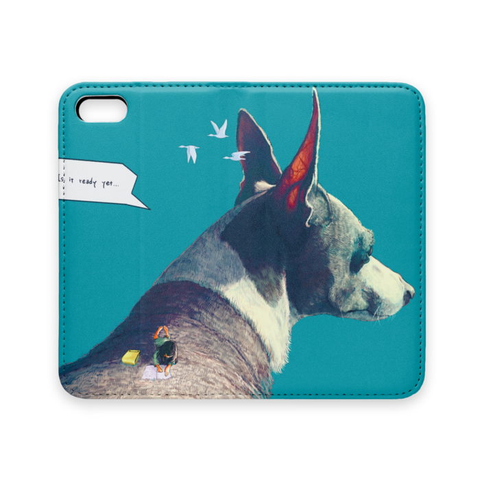 手帳型iPhoneケース（ベルトなし） - iPhone 5 / 5s / SE - ストラップ穴 なし