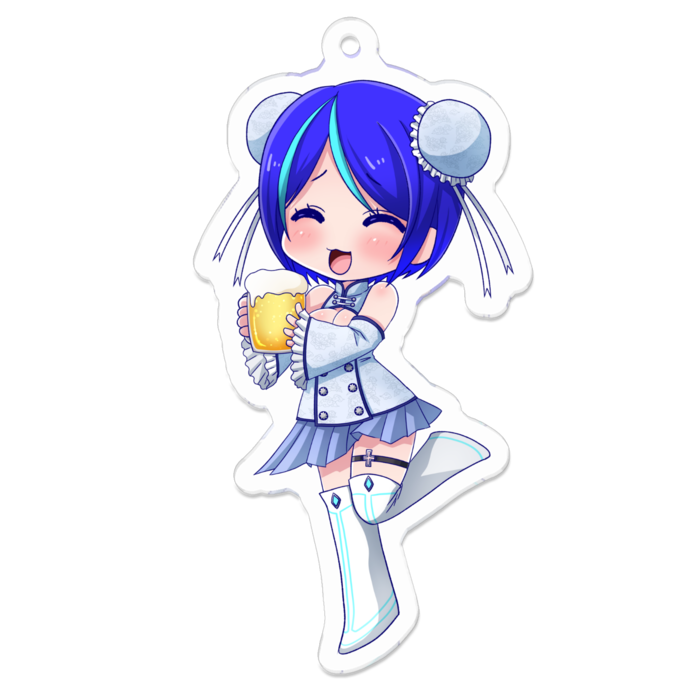 アクリルキーホルダー - 70 x 70 (mm)